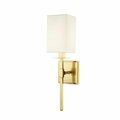 Hudson Valley Taunton 1 Light Wall Sconce 4400-AGB